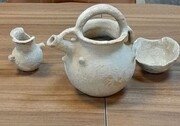 اهدای 3 شیء تاریخی مربوط به عصر آهن به اداره‌کل میراث‌فرهنگی استان ایلام