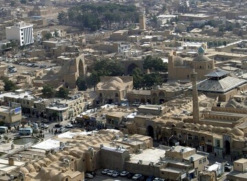 آغاز عملیات سبک‌سازی بام بازار تاریخی سمنان