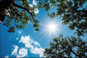آسمان صاف و تداوم گرما در اکثر مناطق کشور