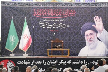 طنین بیعت با مکتب سرخ شهادت در شهر باران