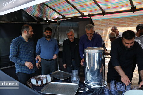 مراسم زیارت عاشورا و عزاداری امام شهید در اداره‌کل میراث‌فرهنگی مازندران برگزار شد