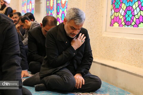 مراسم زیارت عاشورا و عزاداری امام شهید در اداره‌کل میراث‌فرهنگی مازندران برگزار شد