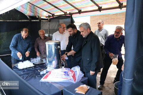 مراسم زیارت عاشورا و عزاداری امام شهید در اداره‌کل میراث‌فرهنگی مازندران برگزار شد