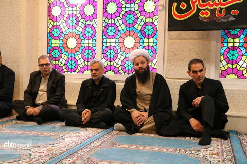 مراسم زیارت عاشورا و عزاداری امام شهید در اداره‌کل میراث‌فرهنگی مازندران برگزار شد