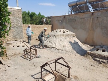 مرمت و بازسازی حمام تاریخی خانخودی در شاهرود آغاز شد