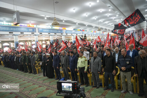 آیین بزرگداشت رهبر شهید انقلاب در کرمان برگزار شد