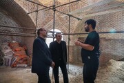 بازدید مدیرکل میراث فرهنگی، گردشگری و صنایع دستی استان اردبیل از پروژه های حوزه میراث فرهنگی