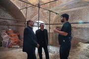 روند عملیات اجرایی پروژه‌های حوزه میراث‌فرهنگی شهرستان اردبیل بررسی شد