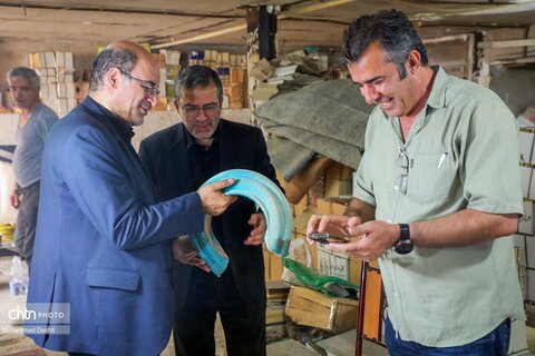 بازدید مدیرکل میراث فرهنگی، گردشگری و صنایع دستی استان اردبیل از پروژه های حوزه میراث فرهنگی