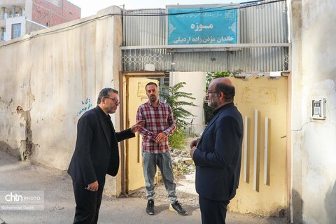 بازدید مدیرکل میراث فرهنگی، گردشگری و صنایع دستی استان اردبیل از پروژه های حوزه میراث فرهنگی