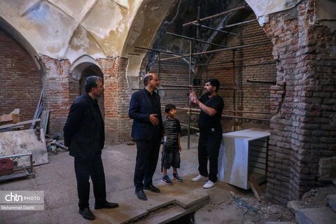 بازدید مدیرکل میراث فرهنگی، گردشگری و صنایع دستی استان اردبیل از پروژه های حوزه میراث فرهنگی