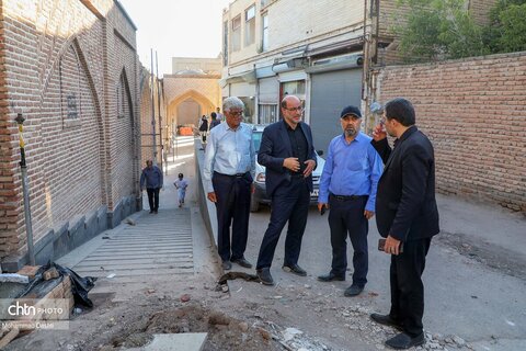 بازدید مدیرکل میراث فرهنگی، گردشگری و صنایع دستی استان اردبیل از پروژه های حوزه میراث فرهنگی