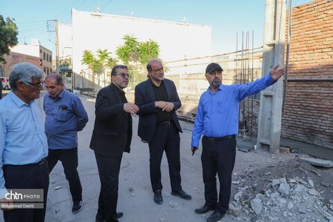 بازدید مدیرکل میراث فرهنگی، گردشگری و صنایع دستی استان اردبیل از پروژه های حوزه میراث فرهنگی