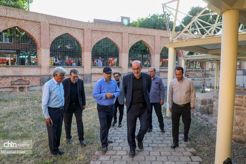 بازدید مدیرکل میراث فرهنگی، گردشگری و صنایع دستی استان اردبیل از پروژه های حوزه میراث فرهنگی