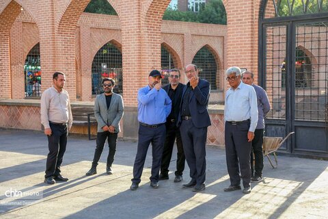 بازدید مدیرکل میراث فرهنگی، گردشگری و صنایع دستی استان اردبیل از پروژه های حوزه میراث فرهنگی