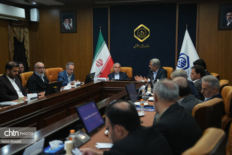 حضور وزیر میراث فرهنگی، گردشگری و صنایع دستی در سازمان تامین اجتماعی