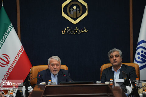 حضور وزیر میراث فرهنگی، گردشگری و صنایع دستی در سازمان تامین اجتماعی