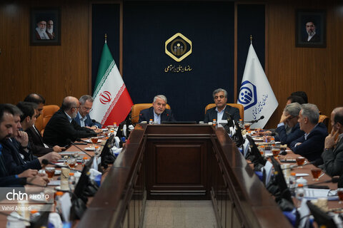 حضور وزیر میراث فرهنگی، گردشگری و صنایع دستی در سازمان تامین اجتماعی