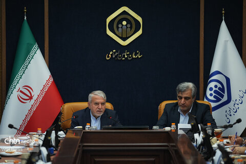 حضور وزیر میراث فرهنگی، گردشگری و صنایع دستی در سازمان تامین اجتماعی