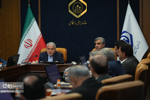 حضور وزیر میراث فرهنگی، گردشگری و صنایع دستی در سازمان تامین اجتماعی