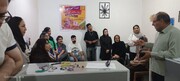 برگزاری کارگاه آموزشی مقدماتی تراش سنگ‌های قیمتی در دهلران با استقبال هنرجویان روبرو شد