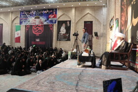 مراسم اولین شب جمعه دفن آقای شهید ایران با حضور آیت الله ملکوتی در تبریز