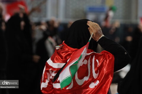 تصاویری متفاوت از حضور گسترده مردم در تشییع پیکر آقای شهید ایران در مشهد