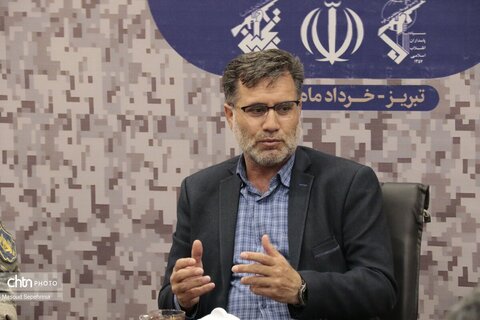 نشست خبری فرمانده لشکر عملیاتی31 عاشورا در تبریز