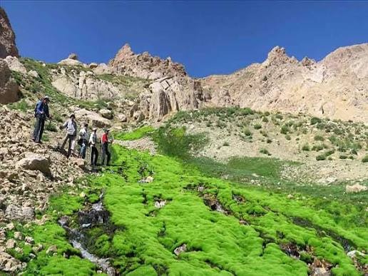 موسیقیِ خروشانِ طبیعت در دامنه‌ی دنا؛ «آبشار نمک» سی‌سخت