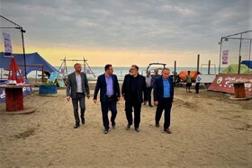 حضور رئیس مرکز سرمایه‌گذاری و امور اقتصادی وزارت میراث‌فرهنگی در مازندران و بازدید از پروژه‌های گردشگری استان