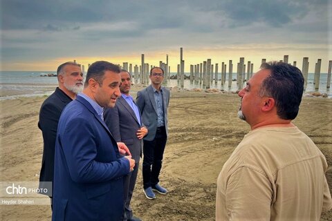 حضور رئیس مرکز سرمایه‌گذاری و امور اقتصادی وزارت میراث‌فرهنگی در مازندران  و بازدید از پروژه‌های گردشگری استان