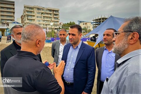 حضور رئیس مرکز سرمایه‌گذاری و امور اقتصادی وزارت میراث‌فرهنگی در مازندران  و بازدید از پروژه‌های گردشگری استان