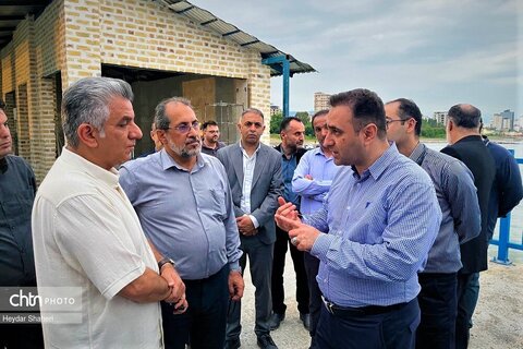 حضور رئیس مرکز سرمایه‌گذاری و امور اقتصادی وزارت میراث‌فرهنگی در مازندران  و بازدید از پروژه‌های گردشگری استان