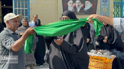اعزام موکب  خادمین قمر بنی هاشم جزیره قشم به نجف اشرف