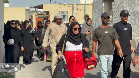 اعزام موکب  خادمین قمر بنی هاشم جزیره قشم به نجف اشرف