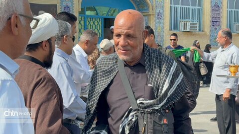 اعزام موکب  خادمین قمر بنی هاشم جزیره قشم به نجف اشرف