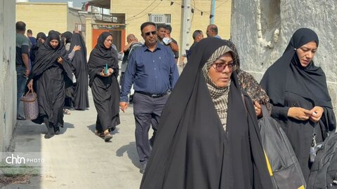 اعزام موکب  خادمین قمر بنی هاشم جزیره قشم به نجف اشرف