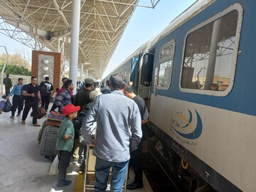 فروش بلیت قطار اربعین در مسیر زاهدان به خرمشهر آغاز شد