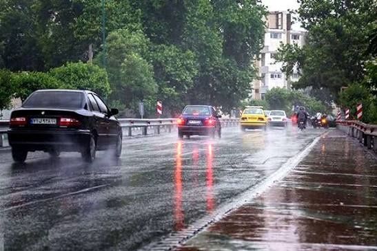 رگبار باران در شمال شرق کشور و سواحل دریای خزر