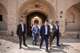 بازدید معاون استاندار کرمان از ابنیه تاریخی شهرستان راور