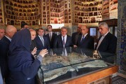 بازدید مقامات فرهنگی جمهوری آذربایجان از مجموعه جهانی شیخ صفی‌الدین اردبیلی