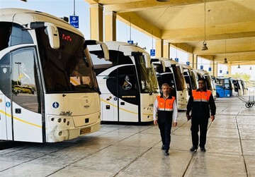 بازرسی مشترک از ترمینال مسافربری بوشهر در آستانه سفرهای اربعین