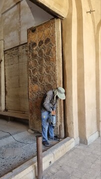 حفاظت بلندمدت از بازار حضرت عباسی با اجرای عملیات کنترل و پیشگیری از آسیب موریانه