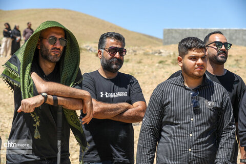 بازسازی واقعه عاشورا در روستای ساکی سفلی اراک