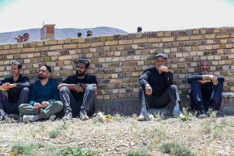 بازسازی واقعه عاشورا در روستای ساکی سفلی اراک