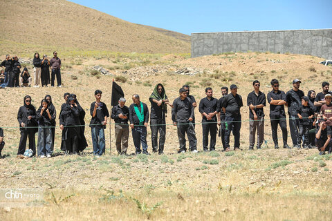 بازسازی واقعه عاشورا در روستای ساکی سفلی اراک