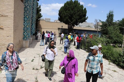 میزبانی مجموعه مفخم بجنورد از گروه گردشگری خراسان رضوی