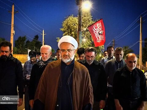 استقرار موکب شهدای کربلا در مرز خسروی