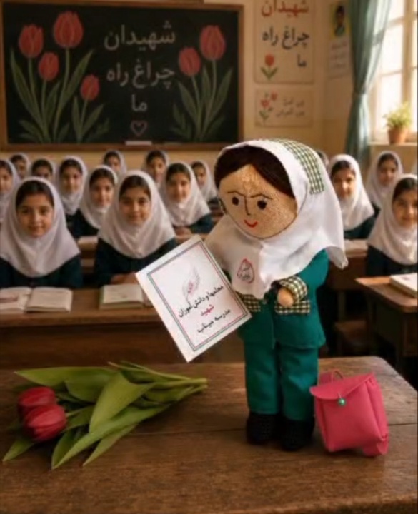 گرامیداشت یاد شهدای میناب با هنر بانوی صنعتگر ایلامی در نمایشگاه صنایع‌دستی مرز مهران
