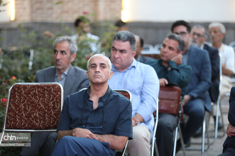 آیین تجلیل از مقام علمی عبدالرحمن وهاب‌زاده در اردبیل